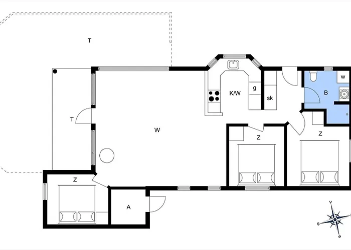 بيت للعطل Sl313-slagelse-rorhonevej-12 *